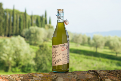 Olio extra Vergine di Oliva "Cartolina Postale" (Olearia del Chianti) Olivenöl extravergine